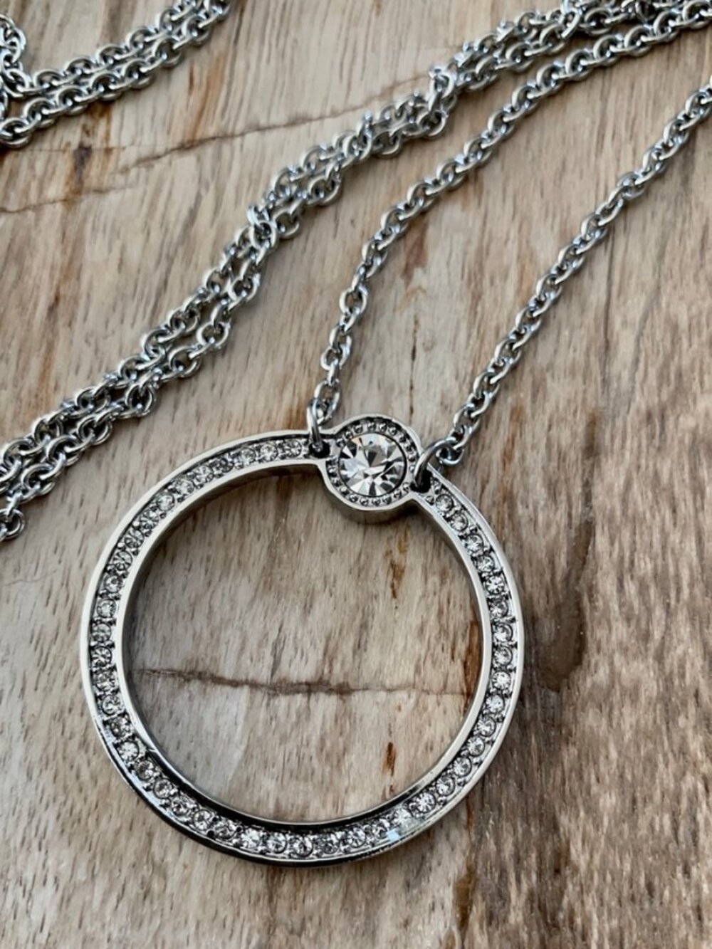 Dyrberg/Kern Shorea Swarovski crystal necklace